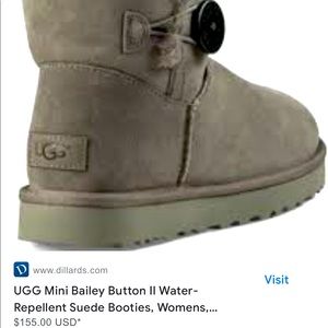 UGG W Mini Bailey Button 3352 Grey